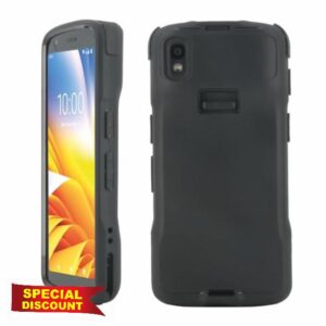 Mobilis Rugged Case for Zebra TC22 - TC27 Mobile Computers - Full Back Cover - Shockproof Military Grade Drop Protection - Made with Recycled Materials - Antimicrobial Black
