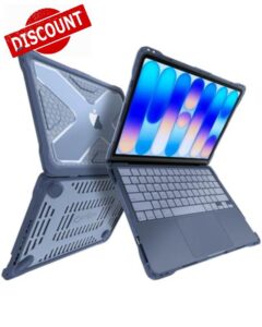FINTIE Tuatara Case for MacBook Neo 13-inch (2026) A18 Pro Chip (Model A3404) - Shockproof Hard Shell Protective Cover with TPU Bumper