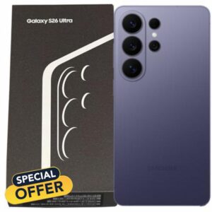Samsung Galaxy S26 Ultra 5G (​​​UK​ Version)​ SM-S948B​ 512GB ​Storage 12GB RAM​ Android 16​ Factory Unlocked ​Smartphone​​ (Cobalt Violet) (Renewed)