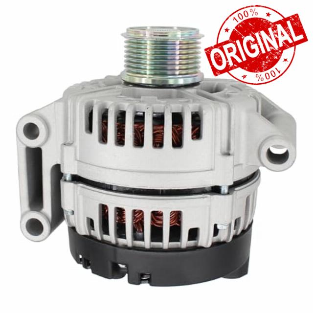 Alternator with Freewheel Belt Pulley for Fo-rd Transit Mk7 La-nd Ro-ver Defender 2.4 TDCi 2006-2016