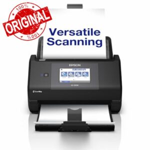 WorkForce ES-590W Wireless Document Scanner | 45ppm / 90ipm | 100-Sheet Auto Document Feeder | 10.9cm Touchscreen| Colour | Wirelessly Scan to Multiple Locations | Up to A4