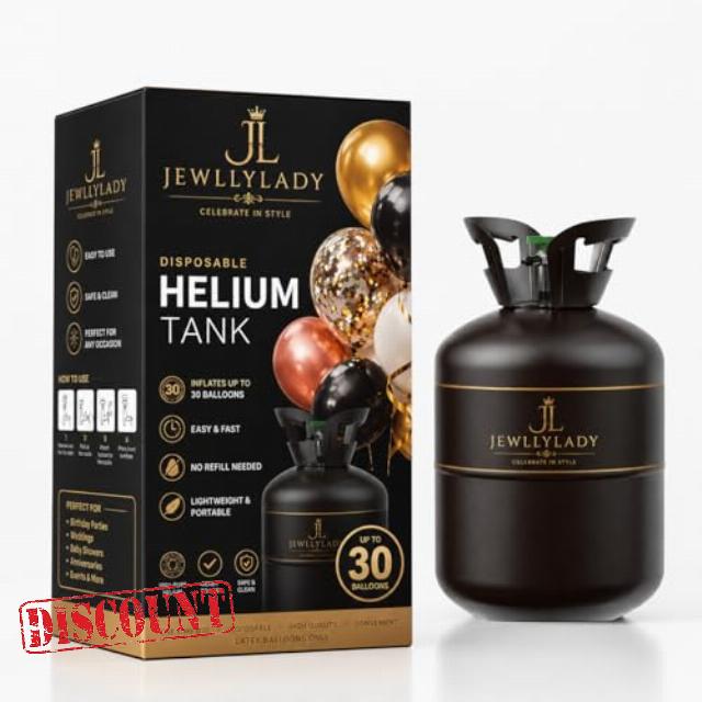 Disposable Helium Tank for Balloons