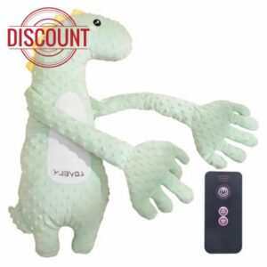 Electric Slapping Palm Plush Toy | Electric Slapping Palm Plush Toy | Stuffed Animal Shape with 3 Adjustable Modes Pearl Cotton Vibrating Mattress Pad Pillow for Relaxation for Children Under Three