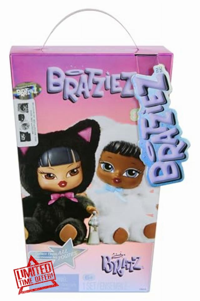Bratz Bratziez Iconz Series Plush Blind Box - Includes 1 Surprise Figure