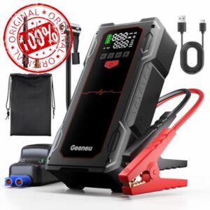 Car Battery Booster Jump Starter Power Pack with Air Compressor，Portable 3000A Car Jump Pack Power Bank and 150PSI Tyre Inflator