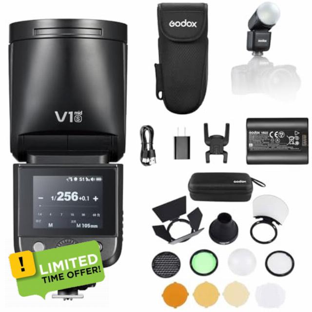 Godox V1mid S TTL Flash for Sony