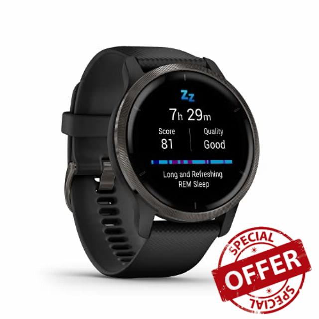 Garmin [Renewed] Venu 2 GPS 43mm Smartwatch