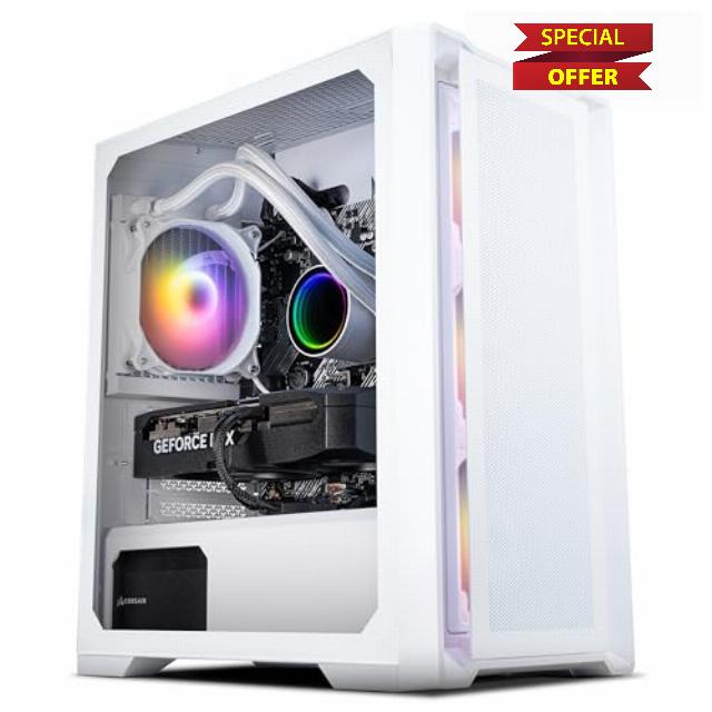 SCAN Gaming PC | Medius RTX 5060 Ti 16GB | AMD Ryzen 7 8700F | 16GB DDR5 6000MHz RAM | 1TB NVMe M.2 SSD | WiFi | Liquid Cooler | AI Ready | Windows 11