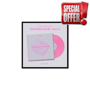 A.TEEZ ATEEZ GOLDEN HOUR : Part.5 [Pink LP Ver.] 14th Mini Album