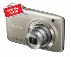 Nikon Coolpix S3100 Digital Camera - Silver (Renewed)