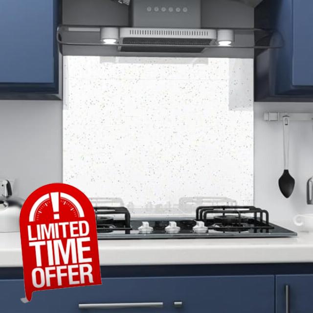 Belofay Tempered Glass Splashback for Kitchen