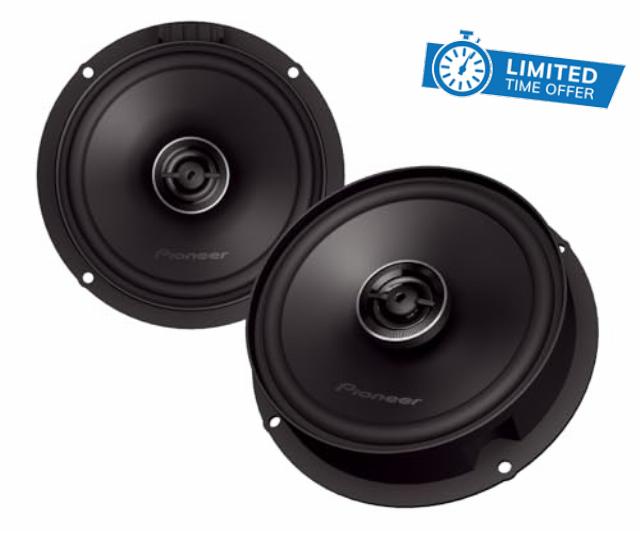Pioneer TS-Q160F-VW 6.5" 2-Way Coaxial Speaker for VW