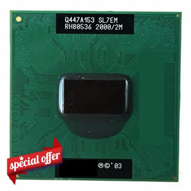 P M 755 Notebook Processor Laptop CPU PM755 2.0G 2M SL7EM