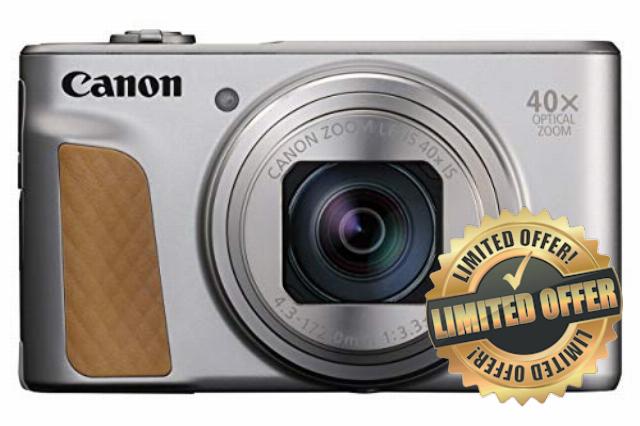 Canon SX740 HS PowerShot Digital Camera - Silver (Renewed)