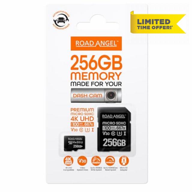Road Angel 256GB SD Card