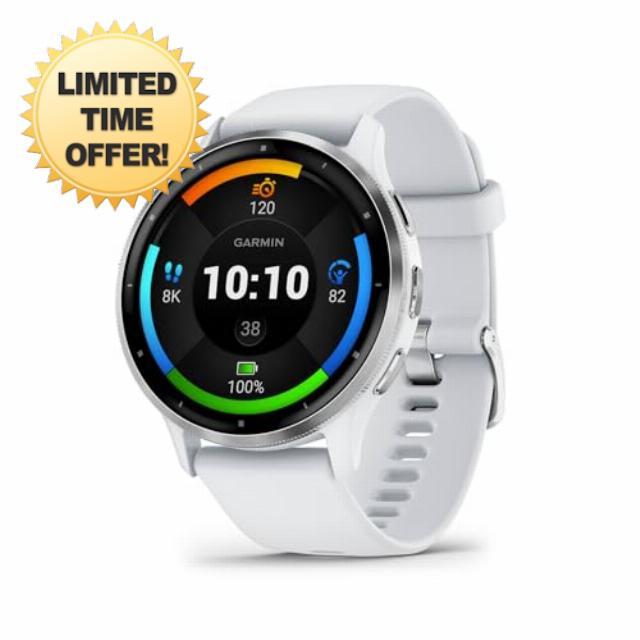 Garmin [Renewed Venu 3 GPS 45mm Smartwatch
