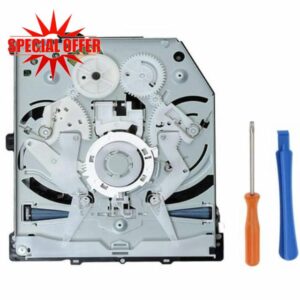 Consoles Disk Drive for KEM-490 CUH-1100 CUH-11XX with Tool Replacement Enclosure Disk Drive Game Pa