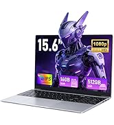 FUNYET 2026 Gaming Laptop R7 5825U up to 4,5GHz, 16 inch Notebook 16GB RAM 1TB SSD Backlit Keyboa...