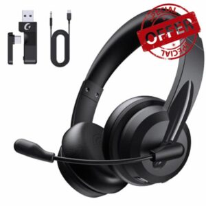 syndesmos Wireless Headset with Microphone