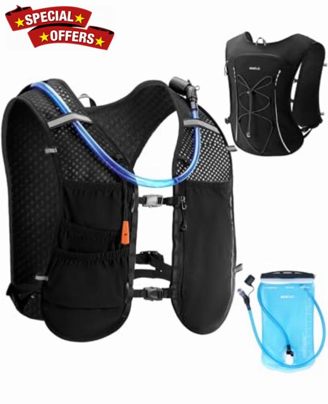 ECOHUB Running Vest with 2L Water Bladder