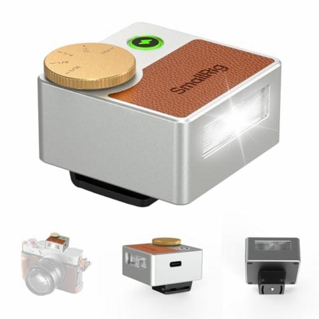 SMALLRIG RS-R20 Mini Camera Flash for Fuji X100 for Ricoh GR for Nikon for Sony