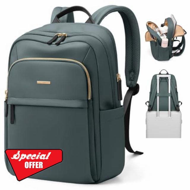 Hiking Travel Backpack for Women Casual Business Weekender Multilayer Laptop Bag