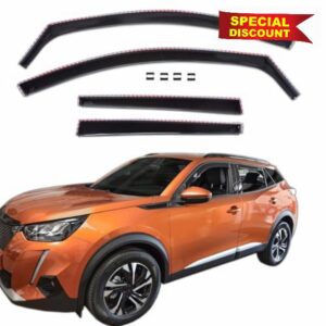 J&J AUTOMOTIVE | Wind Deflectors Compatible with 2008 2020-up 4pcs