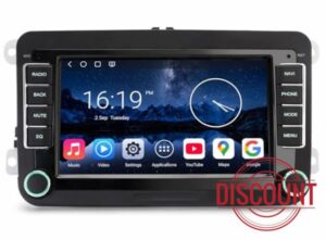 7 Inch Qualcomm 4GB+64GB Android 14 Car Stereo Sat Nav for SKODA Octavia Yeti Superb Fabia Roomster Radio CarPlay & Android Auto Wifi Bluetooth 5.1 DSP Canbus SWC 4G LTE DAB+ DVR