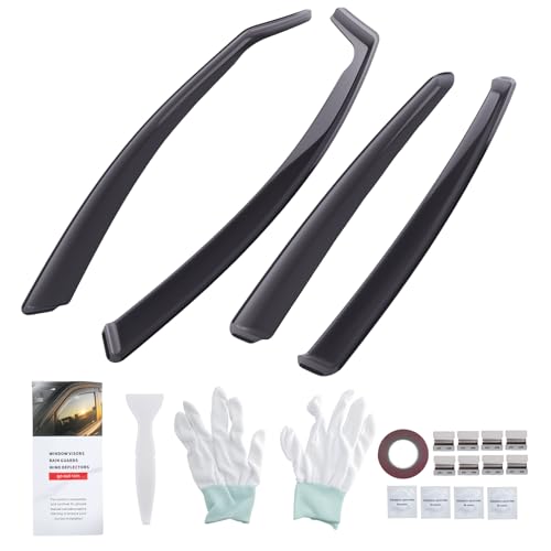 Rain Visors Door Window Deflectors