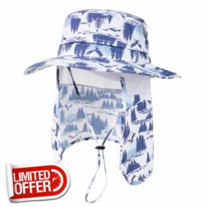 TOP-EX UVCoolix™ Cooling Sun Hats for Men & Women with Neck Protection