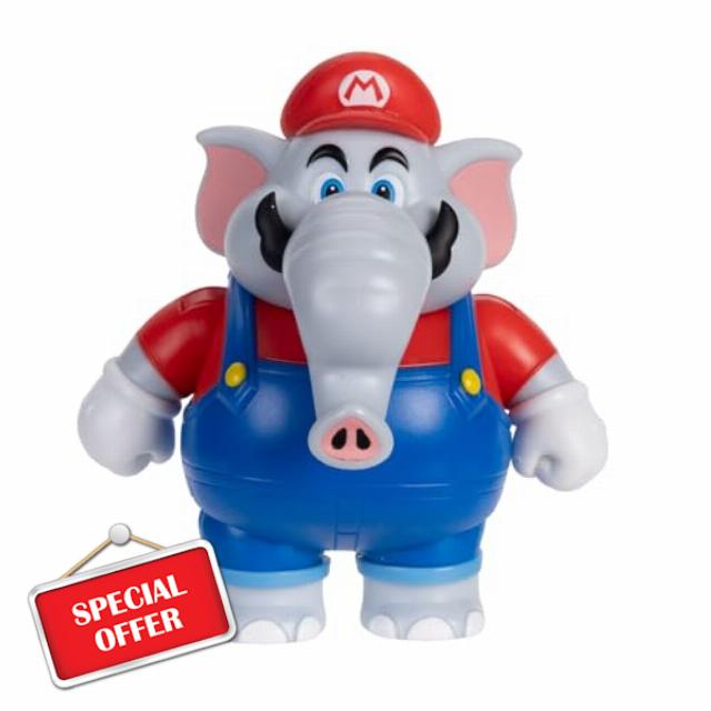Super Mario JAKKS Pacific Elephant Mario Mini Figure