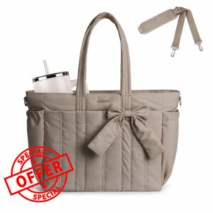 MOSISO Bow Tote Bag for Women