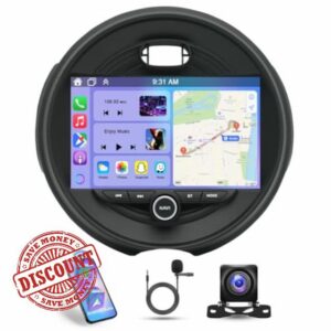 4G+64G Android 14 Car Stereo for BWM Mini Cooper F54 F55 F56 F60 2015-2019 with Wireless CarPlay Android Auto