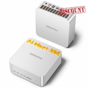 GEEKOM [Extreme AI Performance A9 Mega Mini PC Windows 11 Pro