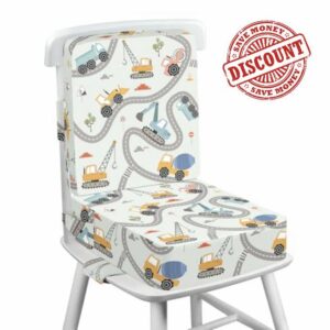 Toddler Booster Seat for Dining Chair with Backrest