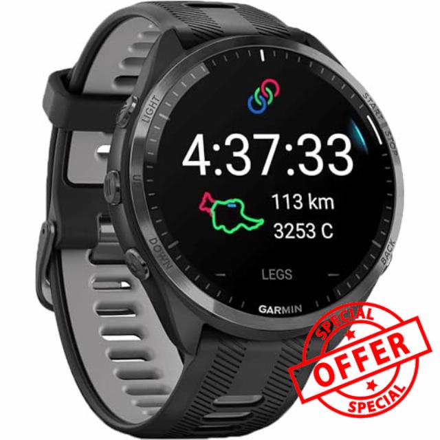 Garmin Forerunner 965 Running Smartwatch for Unisex