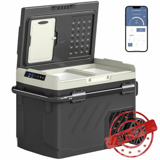 Outsunny 40L Compressor Car Fridge Freezer