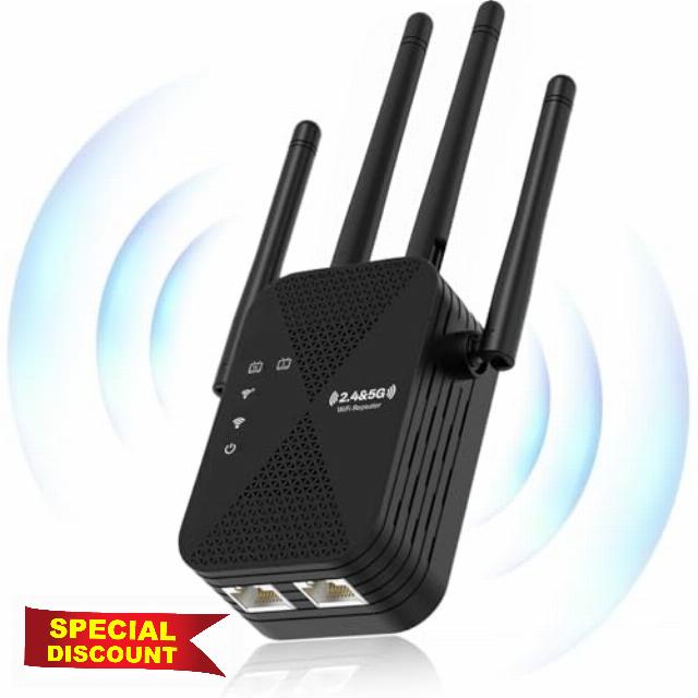 COOYA Dual Band 5GHz/2.4GHz WiFi Extender