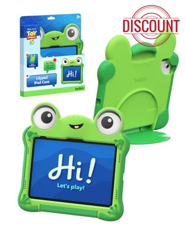 Belkin Disney and Pixar Toy Story 5 Lilypad Inspired iPad A16 Case (11th Generation 2025