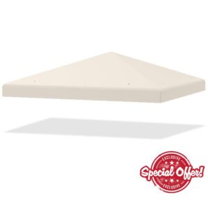 TANGZON 3 x 3 m Gazebo Replacement Canopy Cover