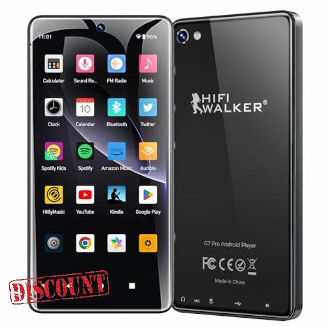 HIFI WALKER G7 Pro MP3 Player with Bluetooth & WiFi