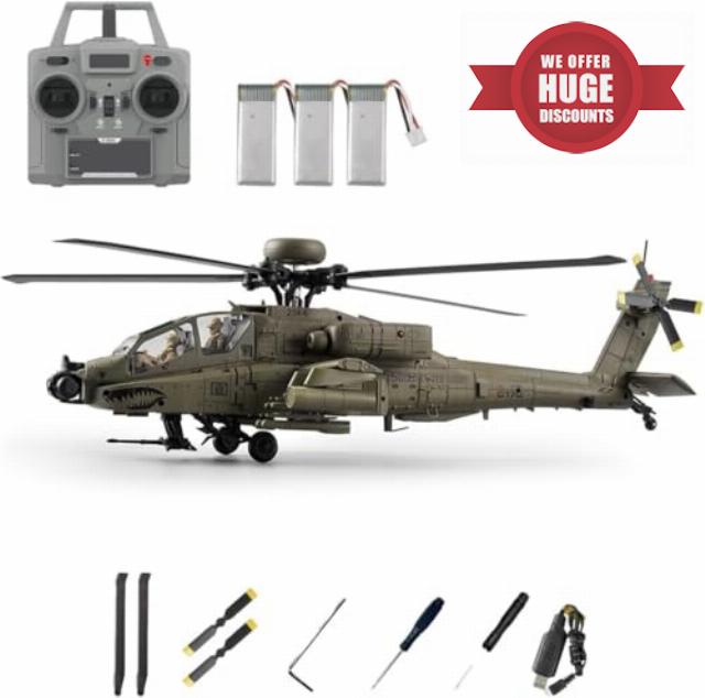 C170 AH-64D Brushless RC Helicopter