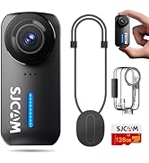 SJCAM C300 Vlogging Combo,with 128GB Card,4K Action Camera,7H Power,6-Axis Stabiization,Detachabl...