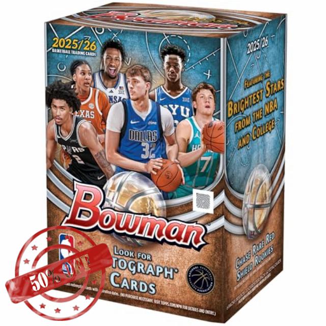2025-26 Bowman Basketball - Factory Sealed - Value Box