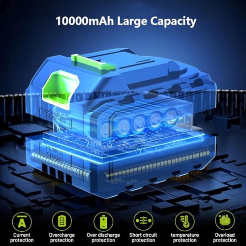 Multiple Protections for Power Tools (42V 10000Ahm)