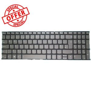 Laptop Keyboard For Lenovo V15 G4 IRU 83A1 83CC United Kingdom UK With Backlit Gray