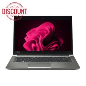 Toshiba Portege Z30-C-16H – 13.3" FHD – Core i5-6200U – 4GB – 256GB SSD – WebCam – WiFi – Windows 11 Pro (Renewed)