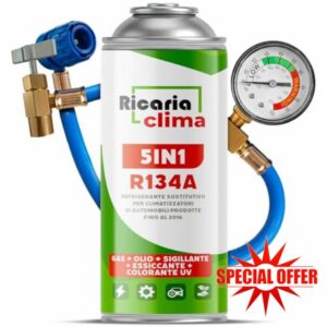 5in1 - Air Conditioning Recharge R134a + Hose