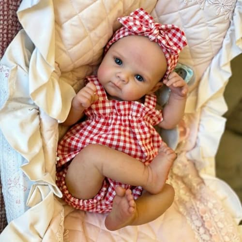 Lifelike Soft Solid Reborn Doll Can Open Mouth