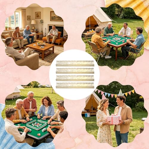 Includes Magnetically Attached Mahjong Pushers